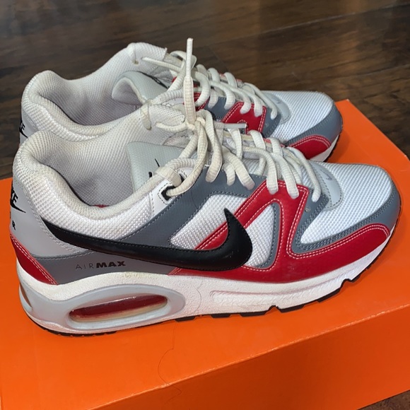 Nike AirMax - RED/BLACK/WHITE/GRAY - size 6youth - Picture 4 of 5